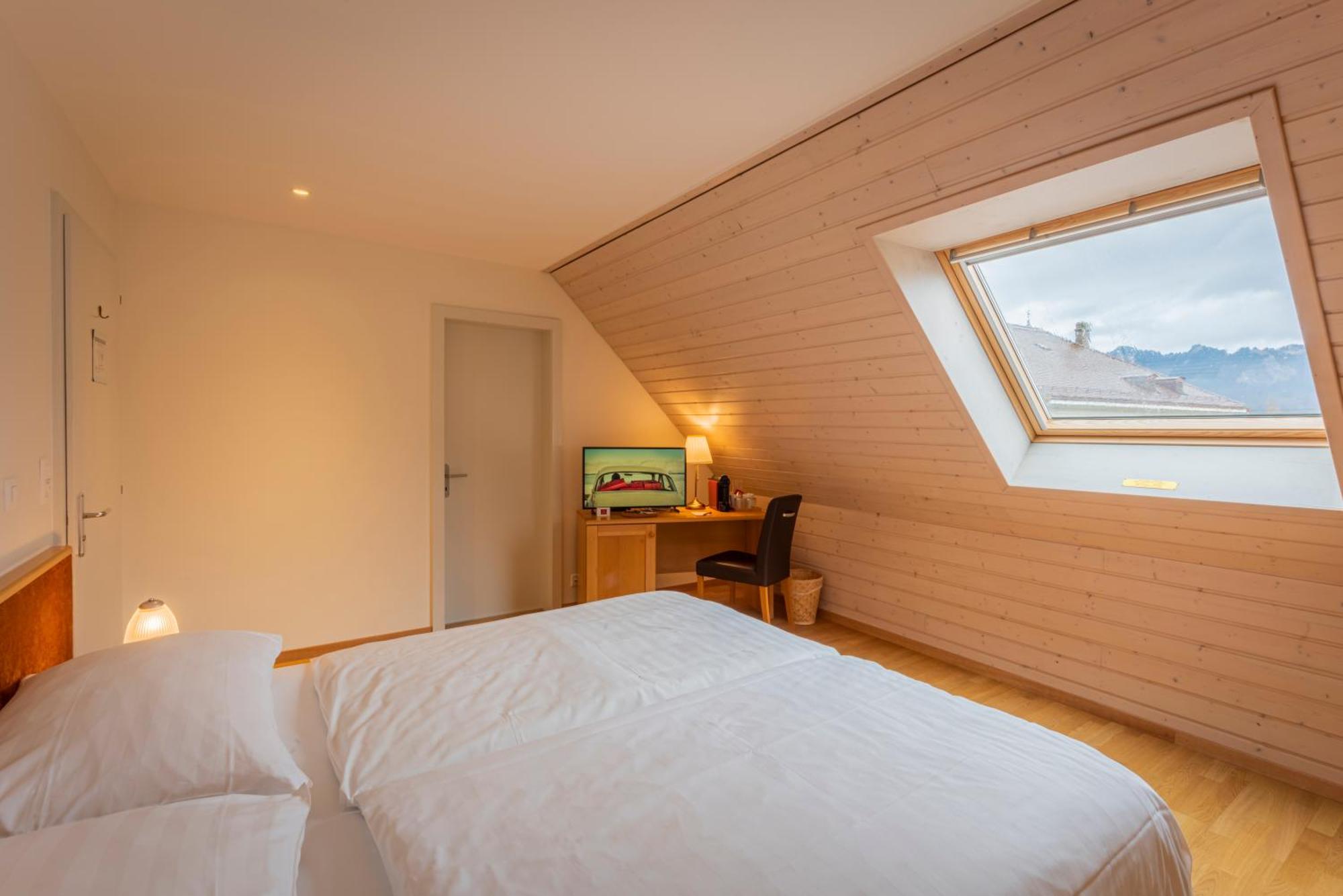 Hotel Du Cheval Blanc - City Center Bulle ภายนอก รูปภาพ